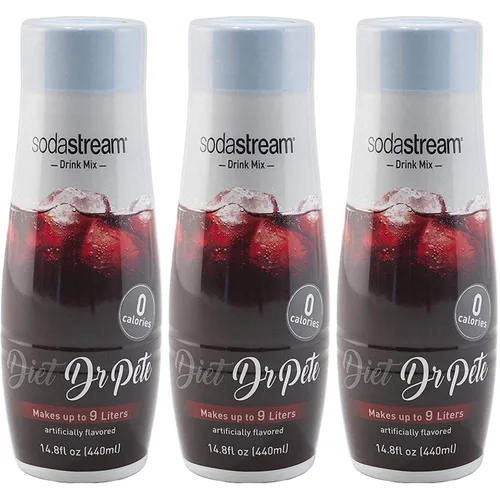 Vista 9 de SodaStream Mezcla de bebida Zero Strawberry Sandía, 14.8 onzas líquidas, paquete de 2