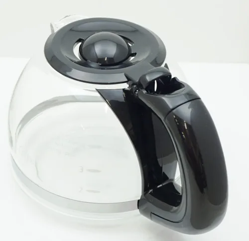 Vista 2 de Jarra de vidrio de 4 tazas con mango negro para Mr. Coffee, 191640-000-000