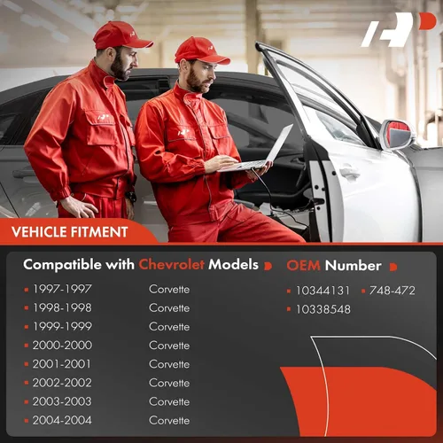 Vista 2 de A-Premium Elevalunas eléctrico con motor de repuesto para Chevrolet Corvette 1997-2004 Delantero Izquierdo Lado del Conductor Reemplaza #10344131