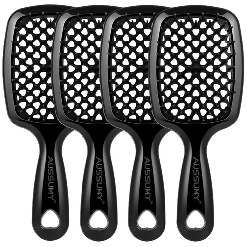 Vista 9 de 2 Pack Cepillo para Desenredar con Ventilación - Cepillo Desenredante con Cerdas Suave para Cabello Sin Enredos - Ideal para Cabello Natural