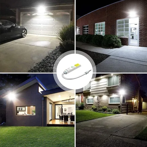 Vista 7 de Batería de reserva de emergencia de luz LED 20W 150-200VDC, conductor recargable de emergencia LED para luces Dimmable 10-120W