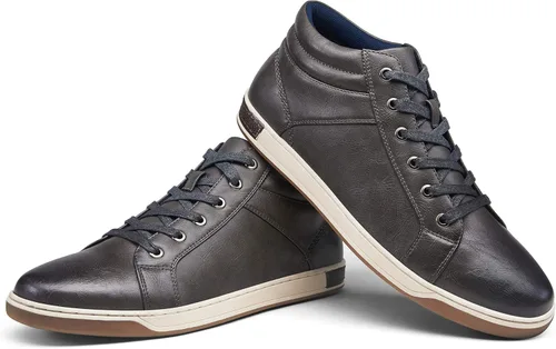 Vista 6 de Jousen Zapatillas de vestir altas para hombre, botas de vestir para hombre