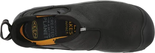 Vista 5 de KEEN Botas Chelsea Targhee 2 de piel de altura media para hombre NegroMagneto