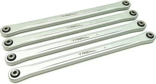 Vista 4 de Treal Aluminio 7075 Barras de Enlace Inferior (4) Set para Losi LMT (Verde)