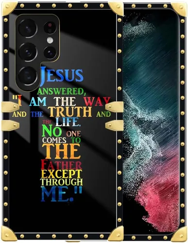 Vista 28 de Funda compatible con Samsung Galaxy S22 Ultra, funda protectora de TPU suave a prueba de golpes de 4 libélulas en la flor para Samsung Galaxy S22