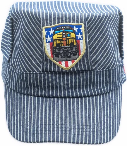 Vista 10 de American Train Engineer & Eagle Hats Negro