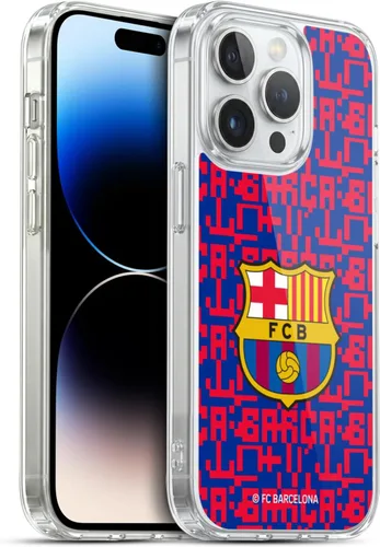 Vista 256 de Head Case Designs Funda de gel suave con licencia oficial del FC Barcelona Barca Crest Graphics [protección de grado militar] compatible con Apple