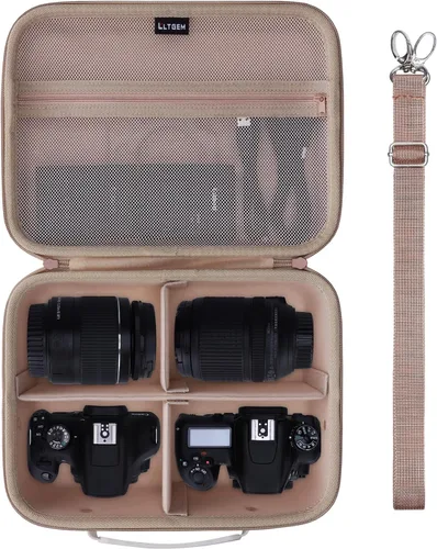 Vista 8 de Funda para Canon EOS T7 R50 R100/Sony Alpha a6400 a6700 Cámara Púrpura