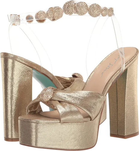 Vista 7 de Betsey Johnson Sandalia de tacón Mason para mujer