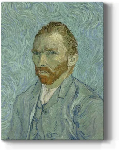 Vista 44 de Renditions Gallery Vincent Van Gogh Impreso Flores de almendra, famosa reproducción de pintura, lienzo de alta calidad envuelto en galería, listo