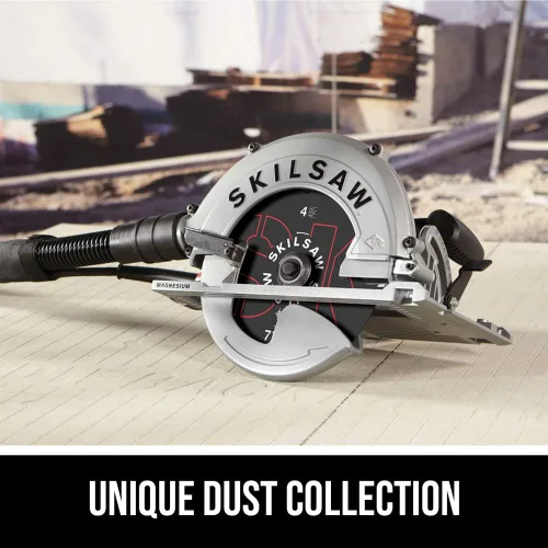 Vista 2 de SKILSAW SPT67FMD-01 Sierra circular Sidewinder de 15 amperios 7-1/4 pulgadas para fibrocemento