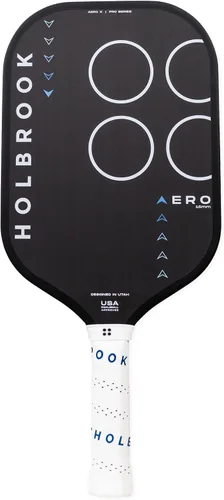 Vista 14 de Holbrook Paleta de pickleball sin bordes de la serie Aero: Aprobado por USAPA, superficie de fibra de carbono, núcleo de polipropileno de espuma