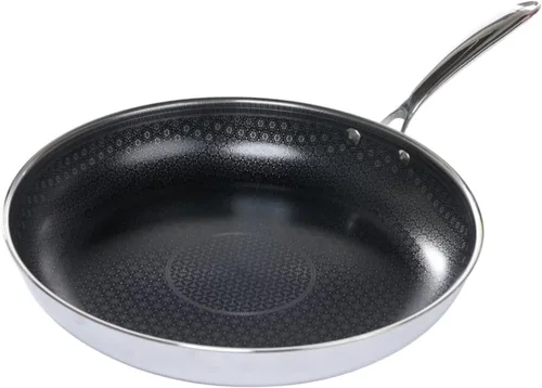 Vista 3 de Black Cube CeramicQR Cookware Made in France - Sartén de liberación rápida, 8 pulgadas