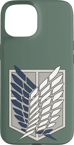 Vista 6 de Attack on Titan Funda protectora del regimiento de exploradores de la temporada 4 para iPhone 17