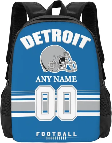 Vista 25 de Mochilas de encargo del deporte del fútbol, regalos personalizados modificados para requisitos particulares del bolso del viaje de la mochila