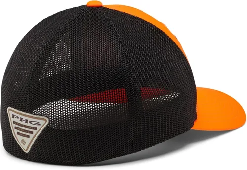 Vista 2 de Columbia PHG - Gorra de bola de malla con bandera de juego, corona baja