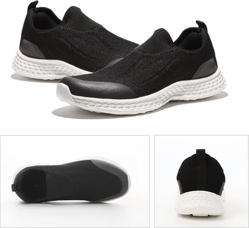 Vista 4 de Zapatos acuáticos para hombre, zapatos acuáticos de secado rápido, zapatos de meter para playa, natación, río, piscina, lago, senderismo, kayak