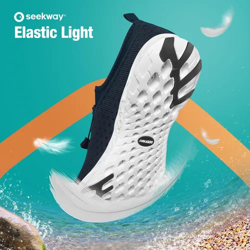 Vista 6 de SEEKWAY Zapatos de agua para hombre y mujer, secado rápido, zapatos acuáticos descalzos, playa, caminar, kayak, canotaje, deportes acuáticos SP006