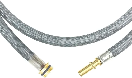 Vista 4 de 88624000 Pieza de repuesto para manguera de grifo de cocina Hansgrohe para manguera de spray extraíble 95507000 95506000, 59 pulgadas de longitud