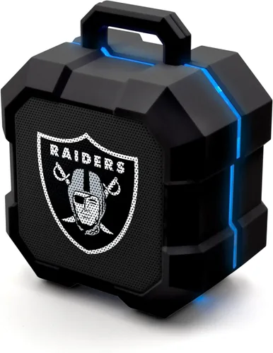 Vista 22 de SOAR NFL Shockbox - Altavoz Bluetooth inalámbrico LED, resistente al agua, IPX4, 5.0 Bluetooth con más de 5 horas de tiempo de reproducción, pequeño