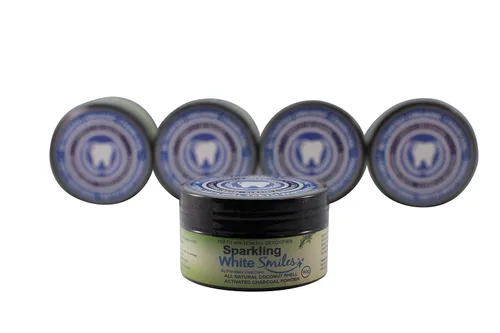 Vista 7 de Polvo de carbón activado para blanquear, limpiar y desintoxicar los dientes naturales, carbón activado con cáscara de coco, blanqueador de dientes