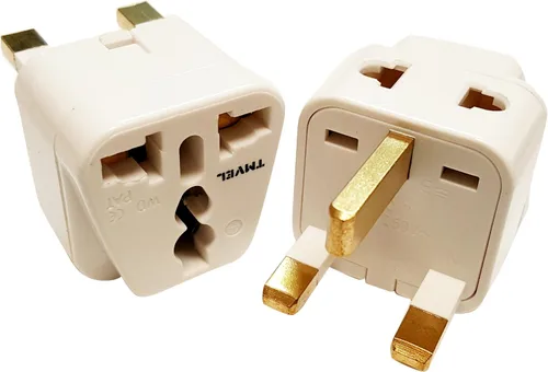 Vista 15 de Adaptador de corriente universal internacional convertidor de punta de enchufe - Convertir Europa, EU/UK/CN/AU a Estados Unidos - Ideal