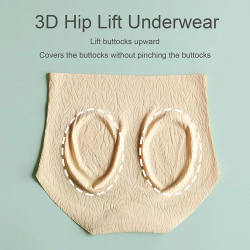 Vista 8 de ann seeson Lami Bra Panties Fajas, Calzones Levanta Gluteos Fajas Para, cintura alta sin costuras, levantamiento de cadera, control de abdomen