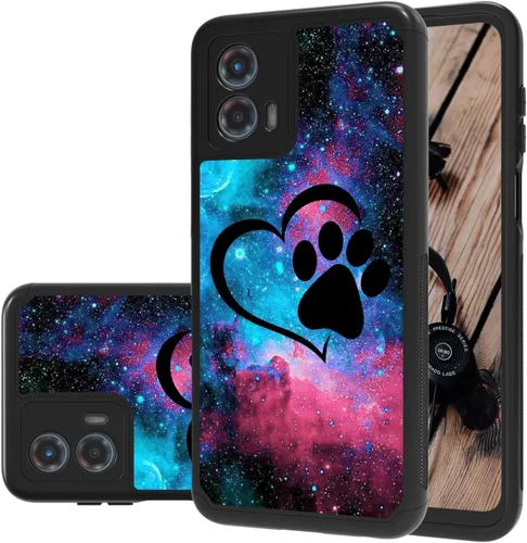 Vista 27 de Funda de doble capa para Motorola Moto G 5G 2023, resistente, a prueba de golpes, resistente, de cuerpo completo, funda protectora resistente