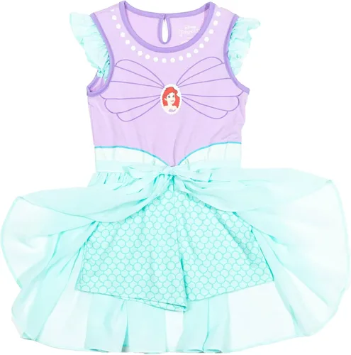 Vista 2 de Disney Princess Moana Frozen Ariel Cenicienta Tiana - Mameluco y falda para niñas pequeñas a niños grandes