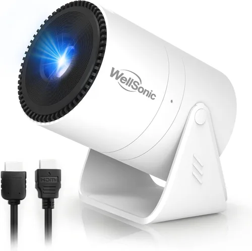 Vista 12 de Compatible con Netflix Smart Projector con Whale TV, proyector Native 1080P compatible con 4K, enfoque automático y Keystone automático, Dolby
