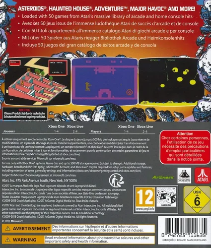 Vista 2 de Atari Flashback Classics Collection Vol.2 (Xbox One)