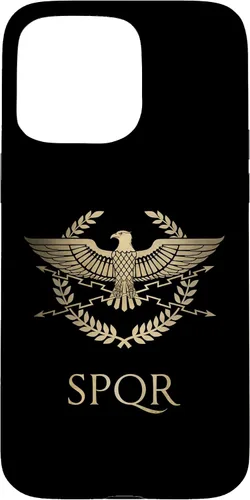 Vista 28 de iPhone 16 SPQR - Roman Eagle Case