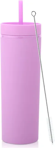 Vista 28 de Volhoply Vasos delgados de plástico de 20 onzas