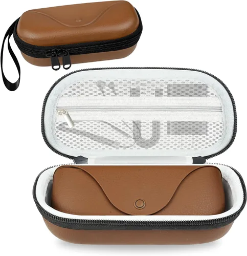 Vista 2 de sarlar Estuche rígido de transporte para Ray-Ban Meta Wayfarer/Skyler/Headliner Smart Glasses Funda de carga y todos los accesorios, impermeable