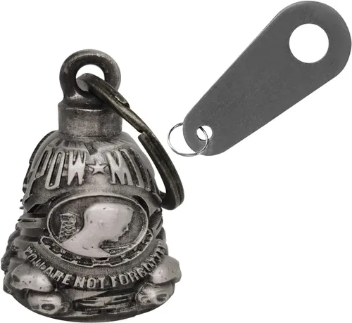 Vista 22 de Campana de motocicleta con colgador para motociclista, campanas de motociclista de buena suerte y accesorios de motocicleta, campana de la suerte