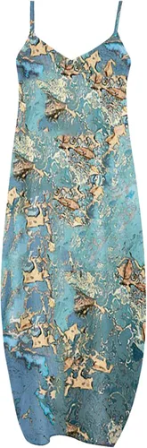 Vista 4 de JIEMUXIU Maxi Dresses for Women Summer Resort Wear Tropical Casual Beach Prom Wedding Guest Sundresses
