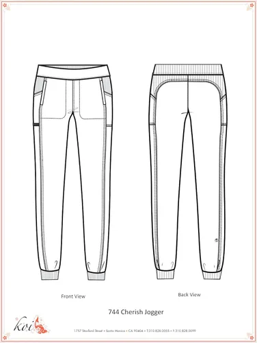 Vista 22 de KOI 744 Cherish Jogger para mujer