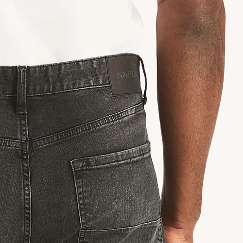 Vista 4 de Nautica Jeans elásticos de mezclilla ajustados para hombre