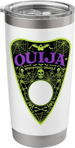 Vista 9 de Ouija Vaso aislado de acero inoxidable Planchette de Halloween
