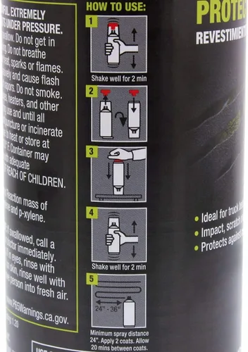 Vista 3 de Raptor 2K - Kit de aerosol de plástico flexible para camioneta, color verde oliva (26.4 oz)
