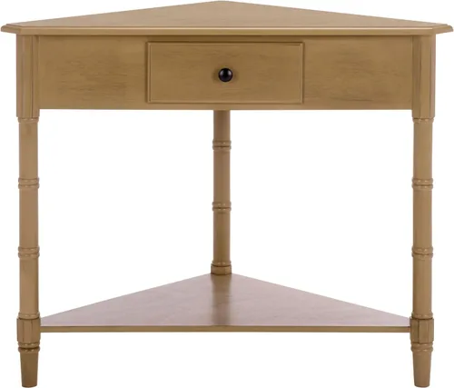 Vista 5 de SAFAVIEH Gomez AMH5709A - Mesa auxiliar esquinera de madera, 33.1 pulgadas, gris vintage