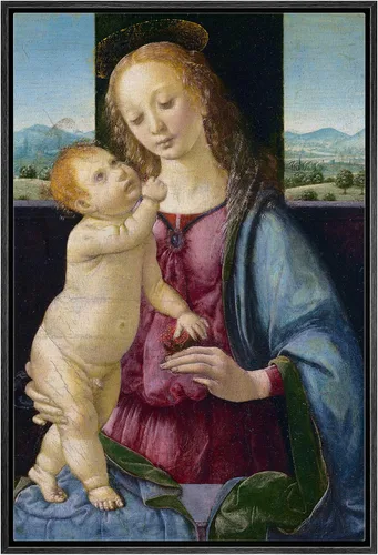 Vista 70 de wall26 Lienzo impreso para pared, diseño de Salomé y San Juan Bautista, por Solario, Historia del Renacimiento, ilustraciones de bellas artes, arte