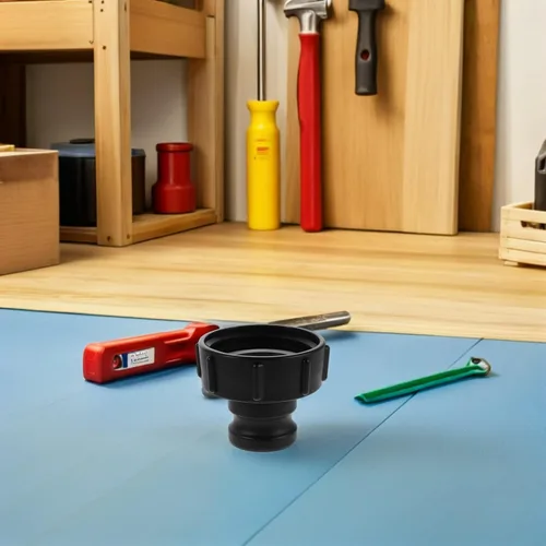 Vista 5 de IBC Tote Tank Adapter, 100mm to 2 Inch Quick Connect Valve Fitting