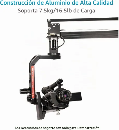Vista 5 de PROAIM Sr 2-Axis 360° Pan-Tilt Head w/12V Joystick para Jibs, 7.5kg/16.5lb