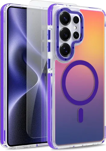 Vista 272 de Funda magnética para Google Pixel 10 Pro XL [compatible con Magsafe] [bonito diseño fluorescente de moda] a prueba de golpes, delgada, translúcida
