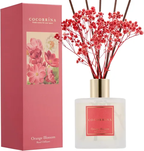 Vista 33 de Difusor de Varillas Cocorrína - Difusor Aromatizante con Aroma de Arroyo de Bambú con 8 Varillas, Difusor de Fragancia para Hogar, Decoración