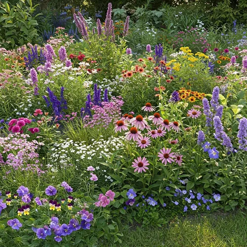 Vista 40 de Ferry Morse Mezcla para Todo Propósito Sol-Sombra a Granel Semillas de Flores Silvestres, 1 lb