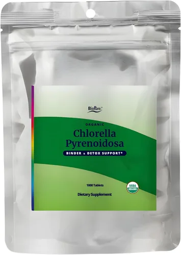 Vista 10 de BioPure Chlorella Pyrenoidosa – 400 Tabletas