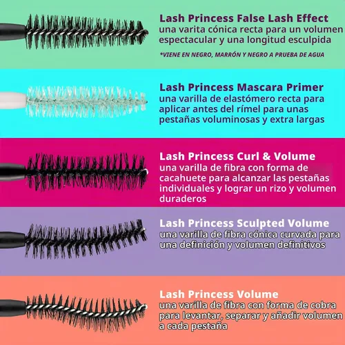 Vista 4 de essence Lash Princess Curl & Volume Mascara Vegano y libre de crueldad