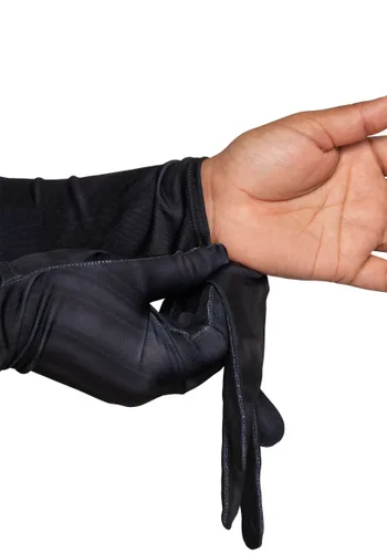 Vista 2 de Disfraz Zentai de Darth Vader para Mujer Multicolor
